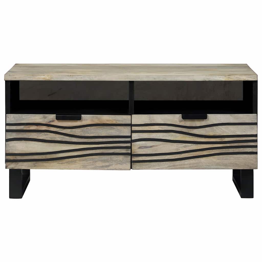 Tavolino da salotto Bianco 80 x 54 x 40 cm Legno ingegnerizzato | homemem39
