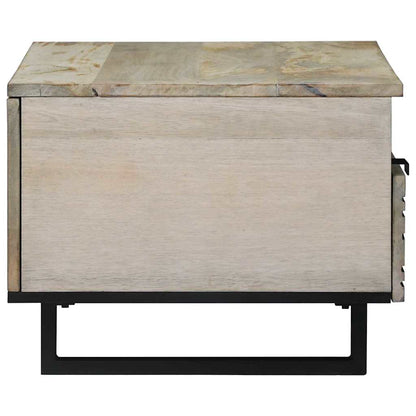 Tavolino da salotto Bianco 80 x 54 x 40 cm Legno ingegnerizzato | homemem39