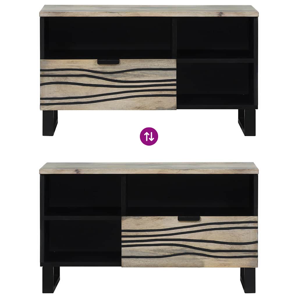 Unità TV con cassetto Bianco 80 x 33 x 46 cm Legno multistrato