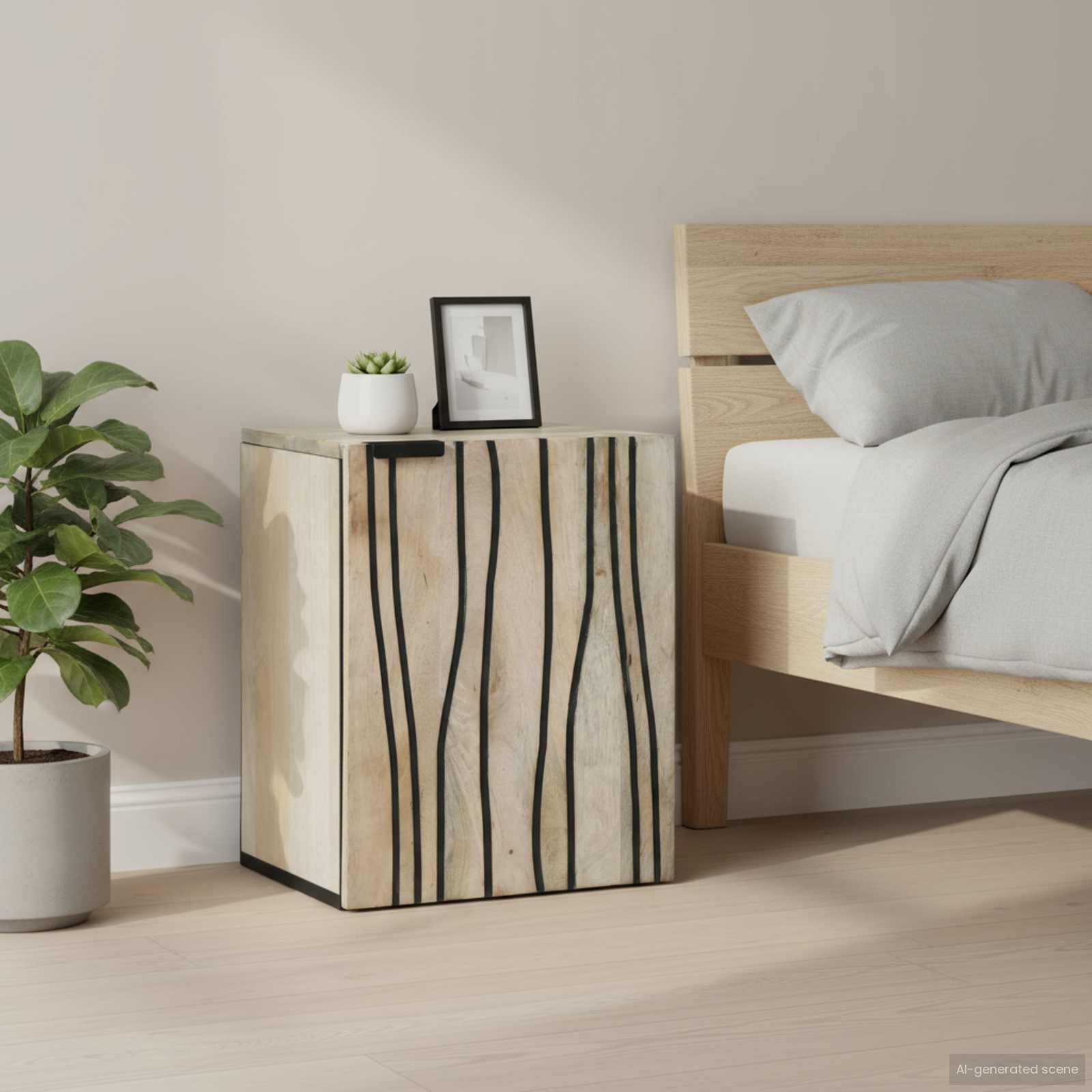 Armadio per Lavabo da Bagno con porta Bianco 38 x 33,5 x 48 cm | homemem39