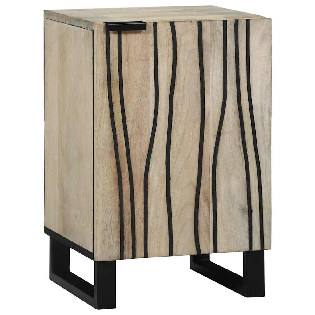 Armadio per Lavabo da Bagno con porta Bianco 38 x 33,5 x 58 cm | homemem39
