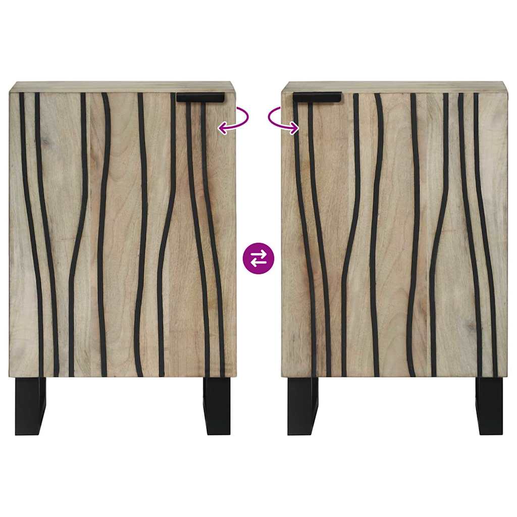 Armadio per Lavabo da Bagno con porta Bianco 38 x 33,5 x 58 cm | homemem39