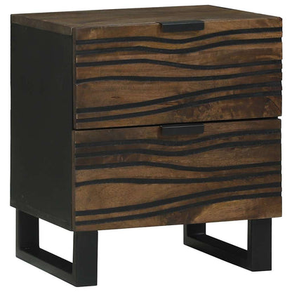 Armadio da Notte Noce 40 x 33 x 46 cm Legno ingegnerizzato | homemem39