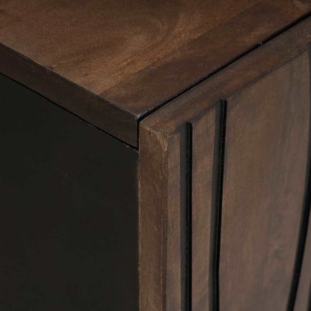Credenza Noce 60 x 33,5 x 75 cm Legno di mango massello