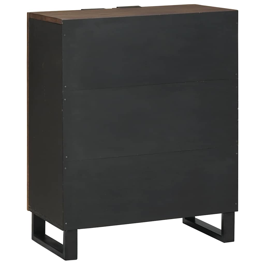 Credenza Marrone 60 x 33.5 x 75 cm Legno massello di mango - homemem39
