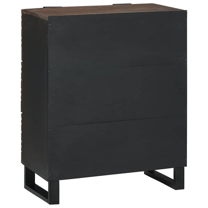 Credenza Marrone 60 x 33.5 x 75 cm Legno massello di mango
