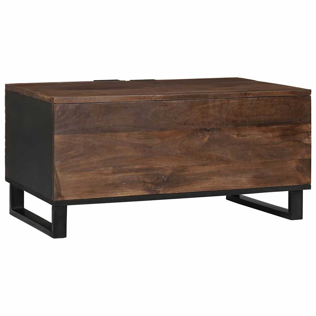 Tavolino da salotto Noce 80 x 50 x 40 cm Legno ingegnerizzato