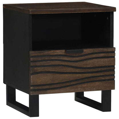 Armadio da Notte Noce 40 x 33 x 46 cm Legno ingegnerizzato | homemem39
