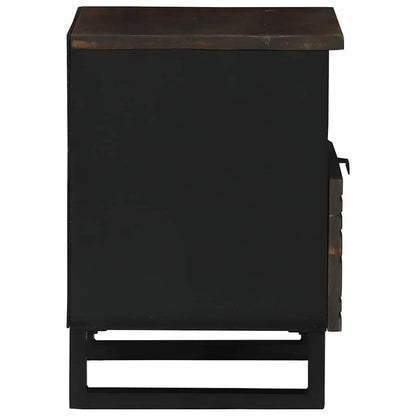 Armadio da Notte Noce 40 x 33 x 46 cm Legno ingegnerizzato | homemem39