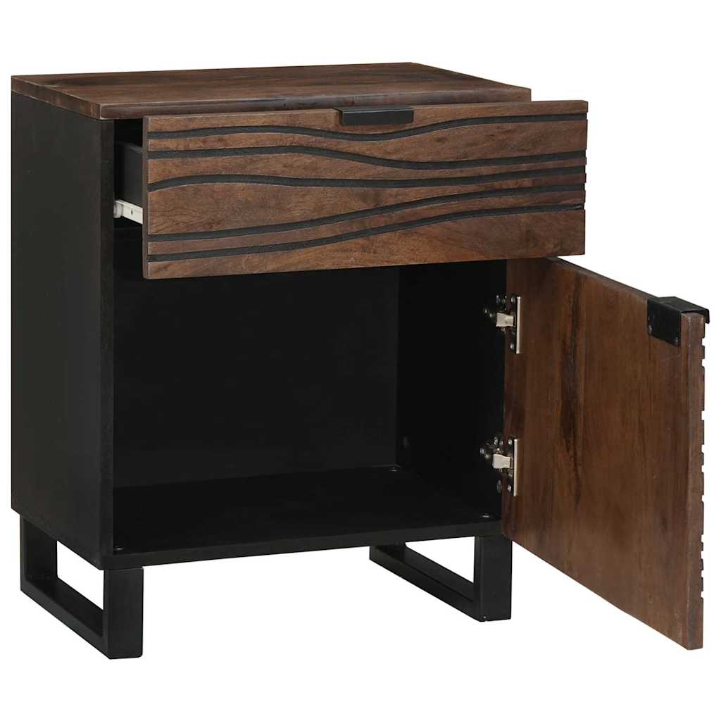 Armadio da Notte Noce 50 x 33 x 60 cm Legno ingegnerizzato | homemem39