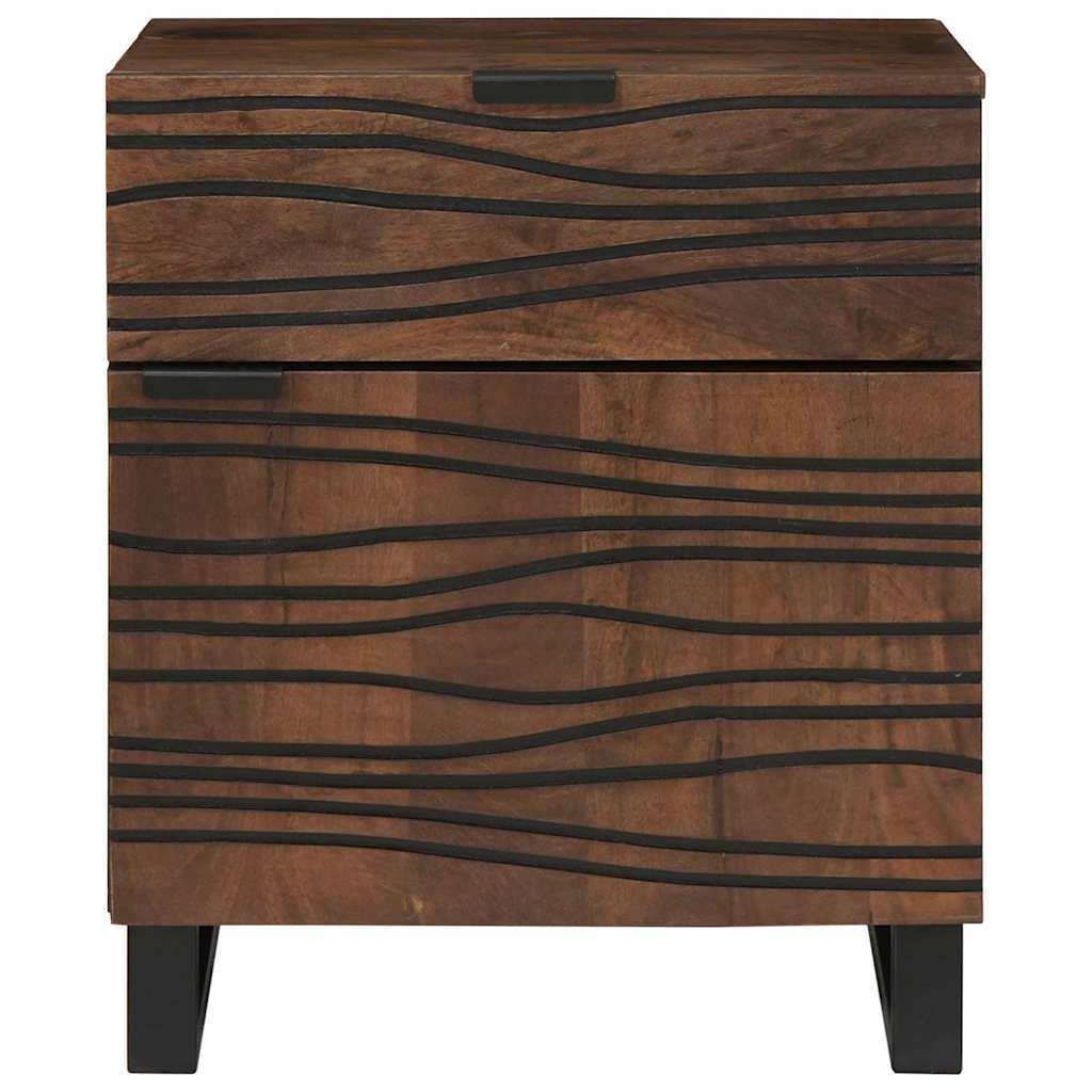 Armadio da Notte Noce 50 x 33 x 60 cm Legno ingegnerizzato | homemem39