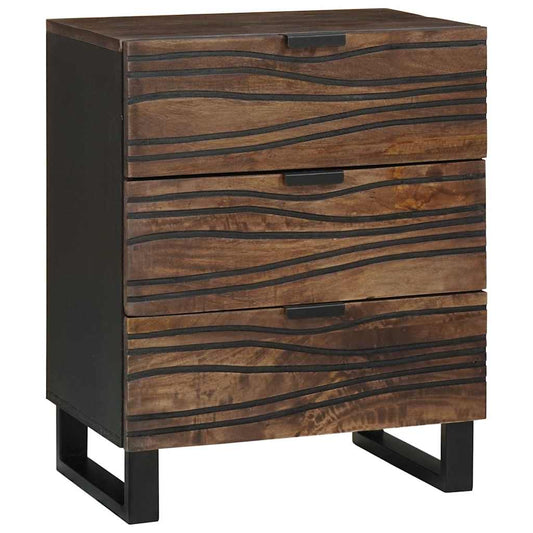 Armadio da Notte Noce 50 x 33 x 62 cm Legno ingegnerizzato | homemem39