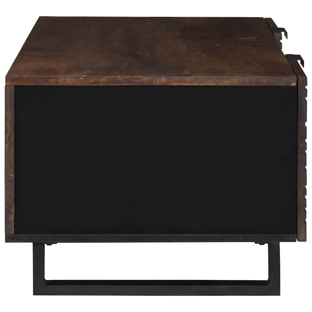 Tavolino da salotto Marrone e Nero 100 x 54 x 40 cm | homemem39