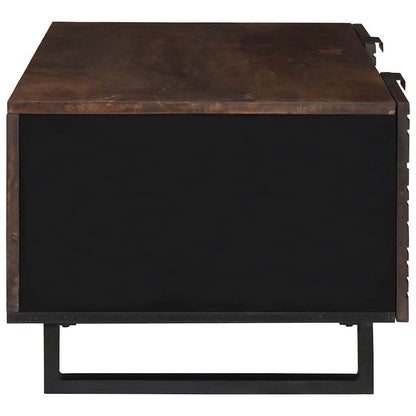Tavolino da salotto Marrone e Nero 100 x 54 x 40 cm | homemem39