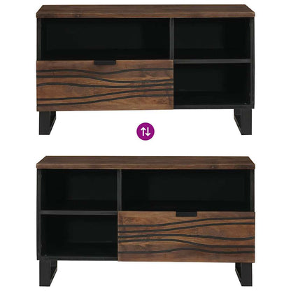 Unità TV con cassetto Noce 80 x 33 x 46 cm Legno multistrato