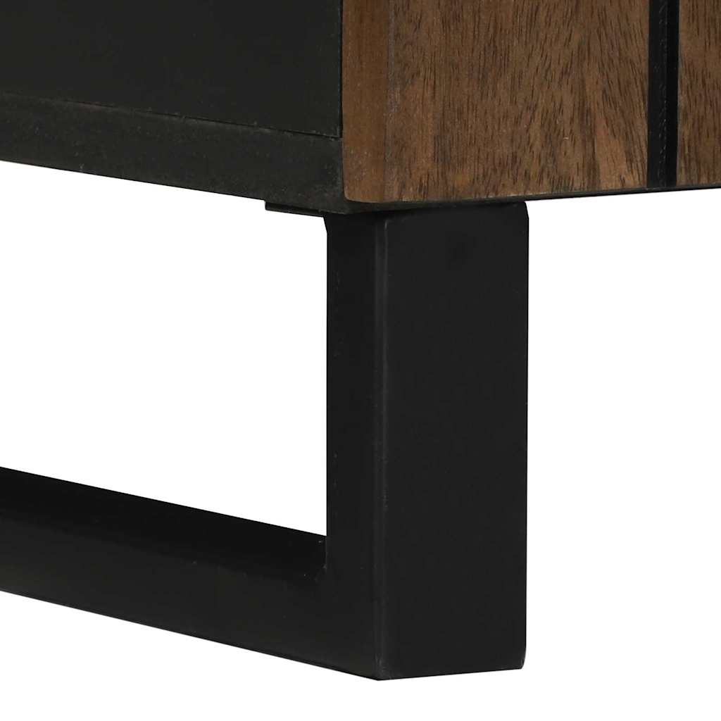 Armadio per Lavabo da Bagno con porta Noce 62 x 33 x 58 cm | homemem39