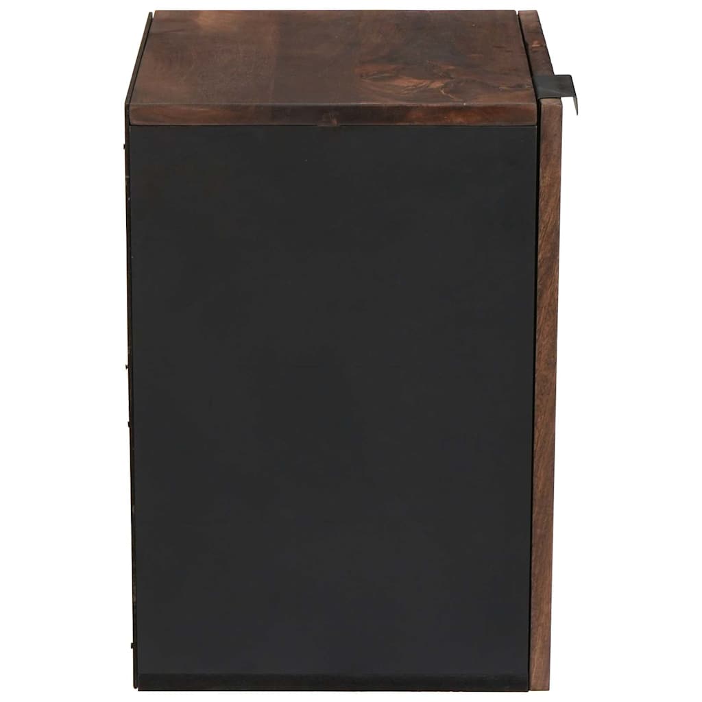 Armadio per Lavabo da Bagno con porta Noce 38 x 33,5 x 48 cm | homemem39