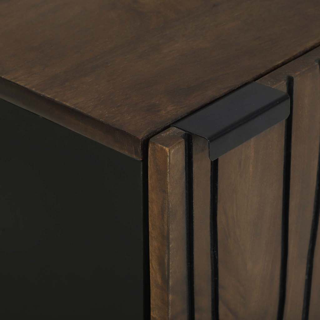 Armadio per Lavabo da Bagno con porta Noce 38 x 33,5 x 58 cm | homemem39