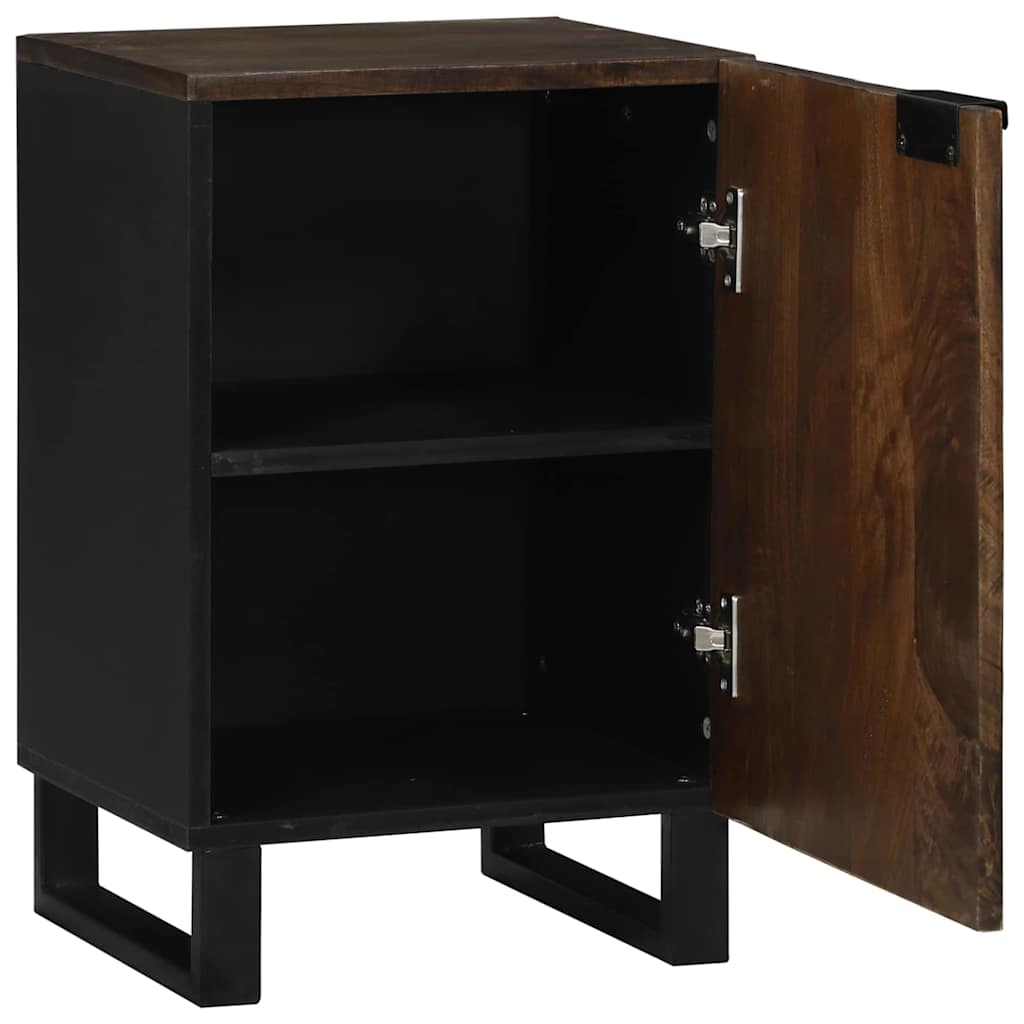 Armadio per Lavabo da Bagno con porta Noce 38 x 33,5 x 58 cm | homemem39