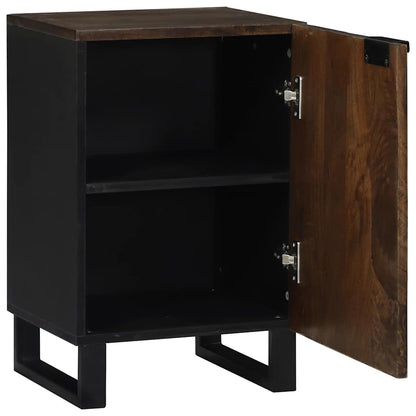 Armadio per Lavabo da Bagno con porta Noce 38 x 33,5 x 58 cm | homemem39