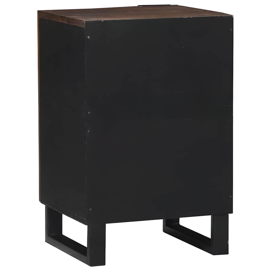 Armadio per Lavabo da Bagno con porta Noce 38 x 33,5 x 58 cm