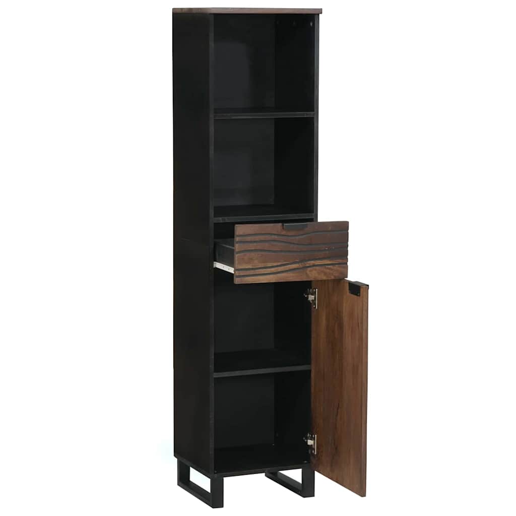 Mobile da Bagno Noce 38 x 33 x 160 cm Legno ingegnerizzato | homemem39