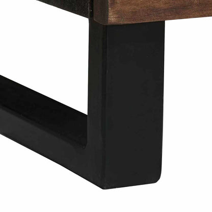 Credenza Marrone 40 x 33 x 75 cm legno massello di mango