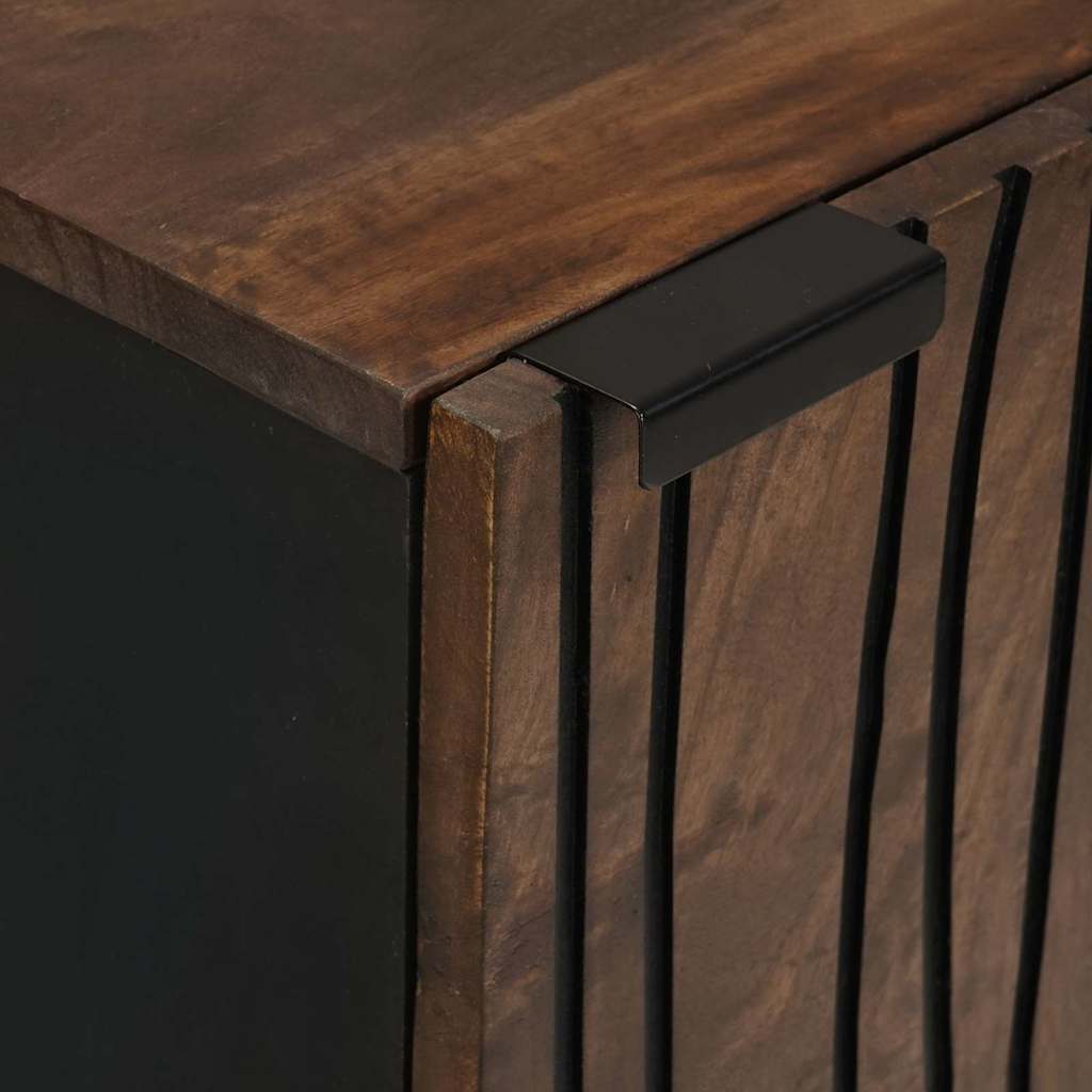 Sideboard Marrone 40 x 33 x 75 cm legno massello di mango