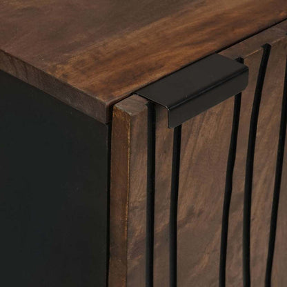 Sideboard Marrone 40 x 33 x 75 cm legno massello di mango