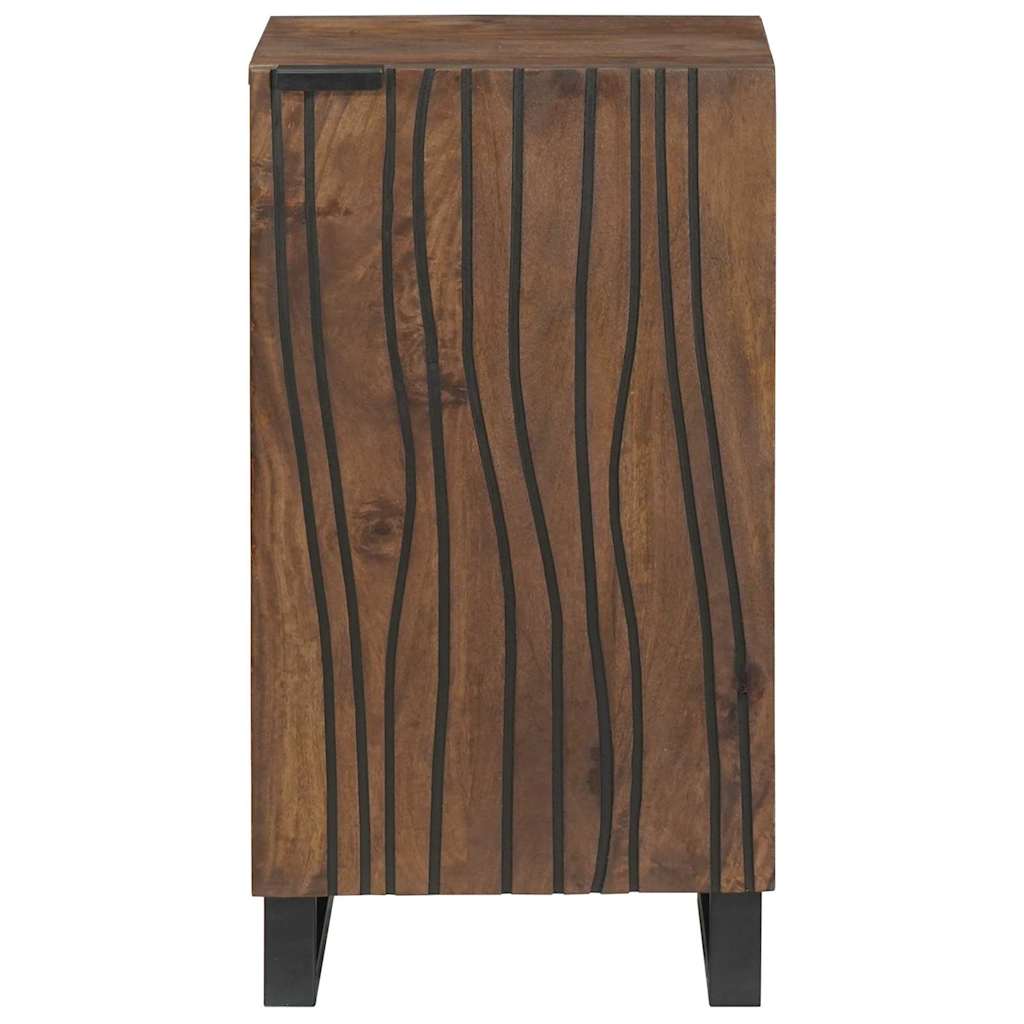 Sideboard Marrone 40 x 33 x 75 cm legno massello di mango