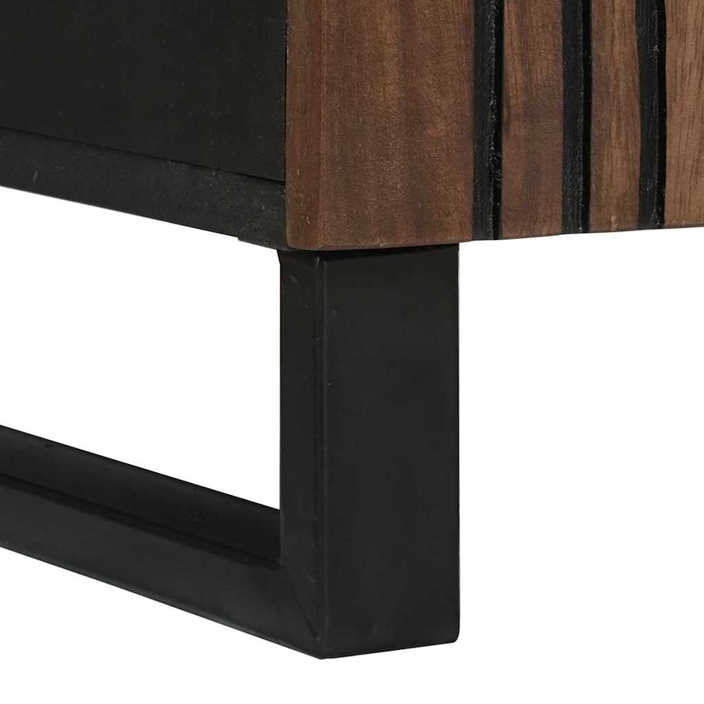 Credenza Marrone 60 x 33 x 75 cm legno massello di mango