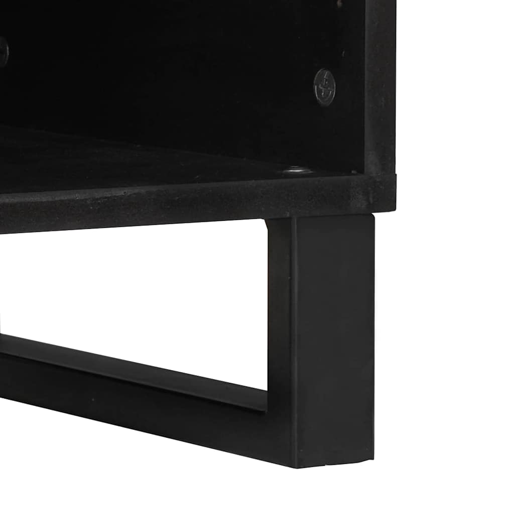 Credenza Marrone 80 x 33 x 75 cm legno massello di mango - homemem39