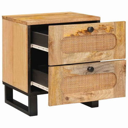 Armadio da Notte con cassetto Naturale 40 x 33 x 46 cm | homemem39