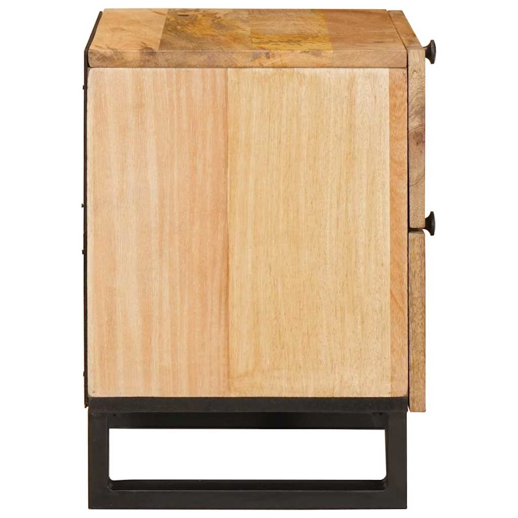 Armadio da Notte con cassetto Naturale 40 x 33 x 46 cm | homemem39