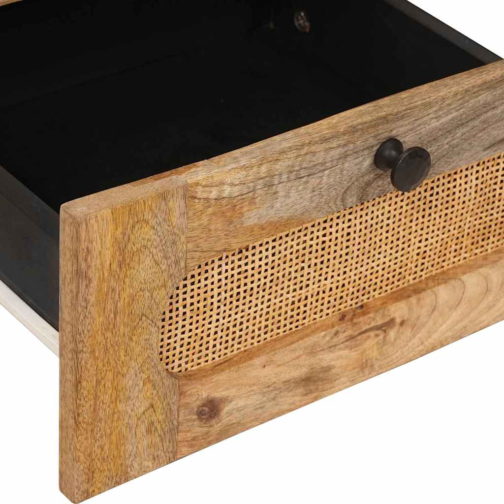 Armadio da Notte con cassetto 2 pcs Naturale 40 x 33 x 46 cm | homemem39