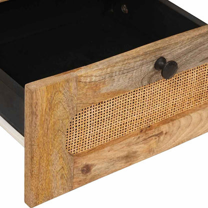 Armadio da Notte con cassetto 2 pcs Naturale 40 x 33 x 46 cm | homemem39