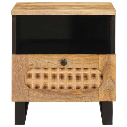Armadio da Notte con cassetto Naturale 40 x 33 x 46 cm | homemem39