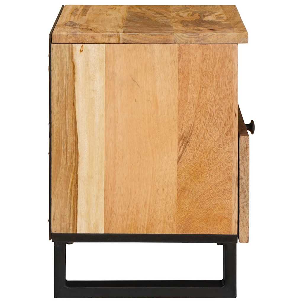 Armadio da Notte con cassetto Naturale 40 x 33 x 46 cm | homemem39