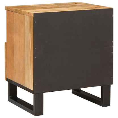 Armadio da Notte con cassetto 2 pcs Naturale 40 x 33 x 46 cm | homemem39