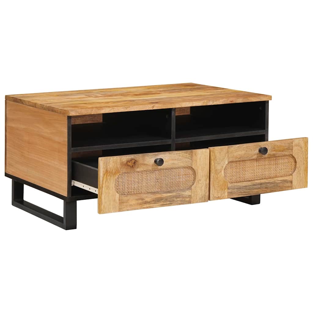Tavolino da salotto Rovere artigianale 80 x 54 x 40 cm | homemem39