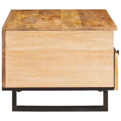 Tavolino da salotto Rovere artigianale 80 x 54 x 40 cm | homemem39