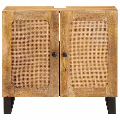 Armadio per Lavabo da Bagno Marrone 62 x 33 x 58 cm | homemem39