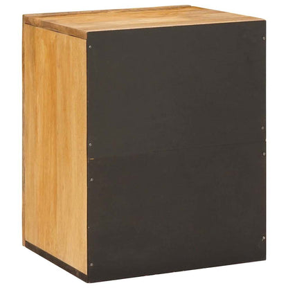 Mobile Appeso da Bagno con lo scaffale Marrone 38 x 33 x 48 cm | homemem39