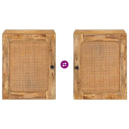 Mobile Appeso da Bagno con lo scaffale Marrone 38 x 33 x 48 cm | homemem39