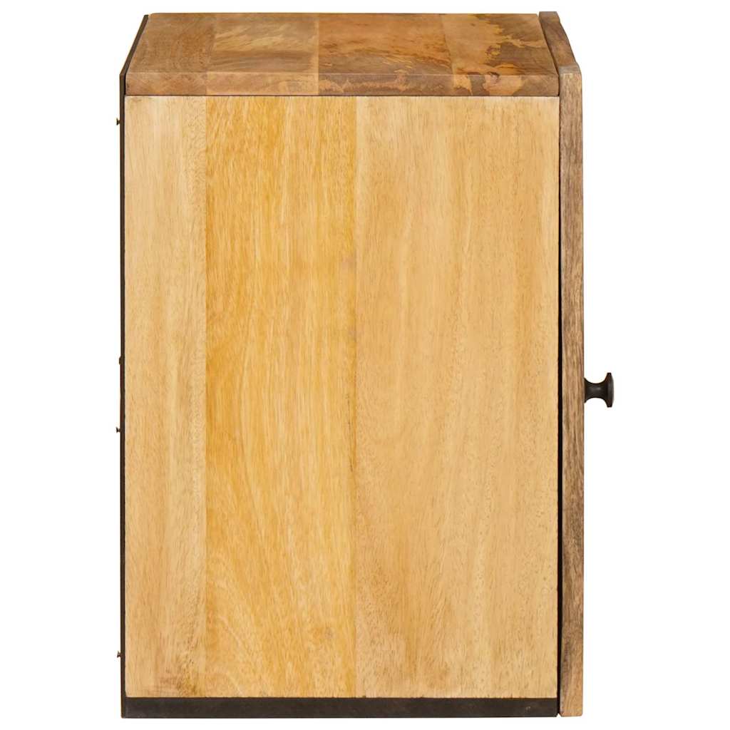 Mobile Appeso da Bagno con lo scaffale Marrone 38 x 33 x 48 cm | homemem39
