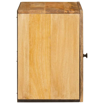 Mobile Appeso da Bagno con lo scaffale Marrone 38 x 33 x 48 cm | homemem39