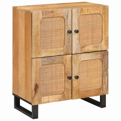 Credenza Marrone 60 x 33 x 75 cm Legno di mango massello