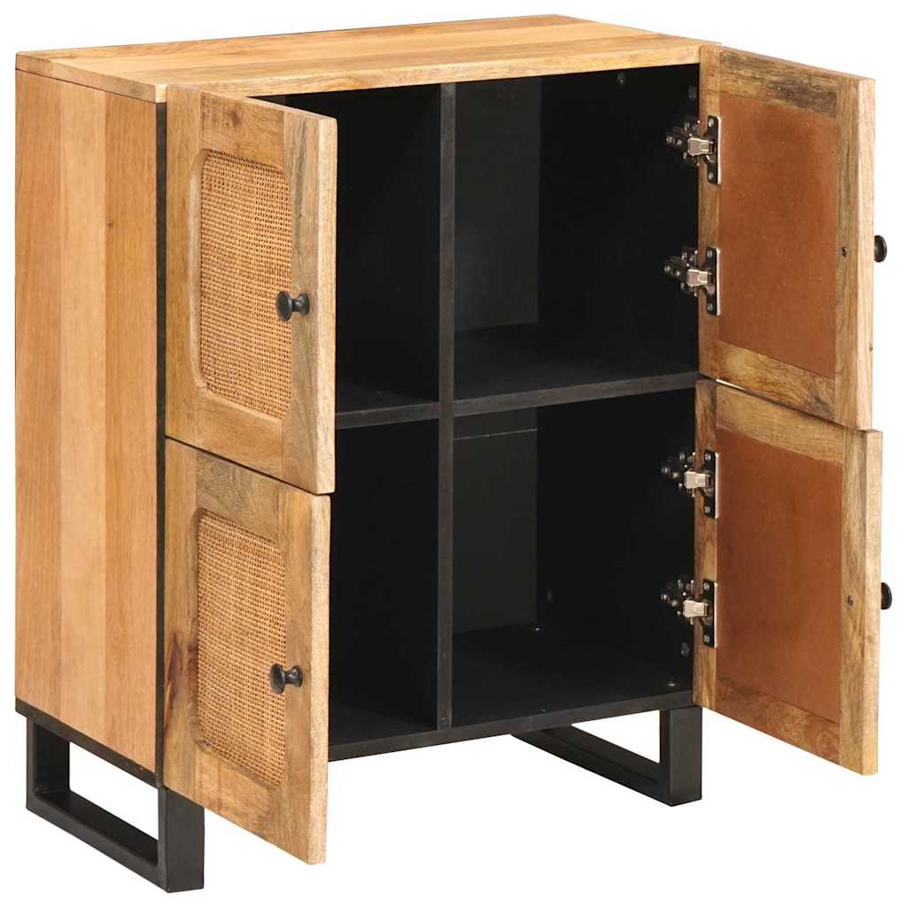 Credenza Marrone 60 x 33 x 75 cm Legno di mango massello