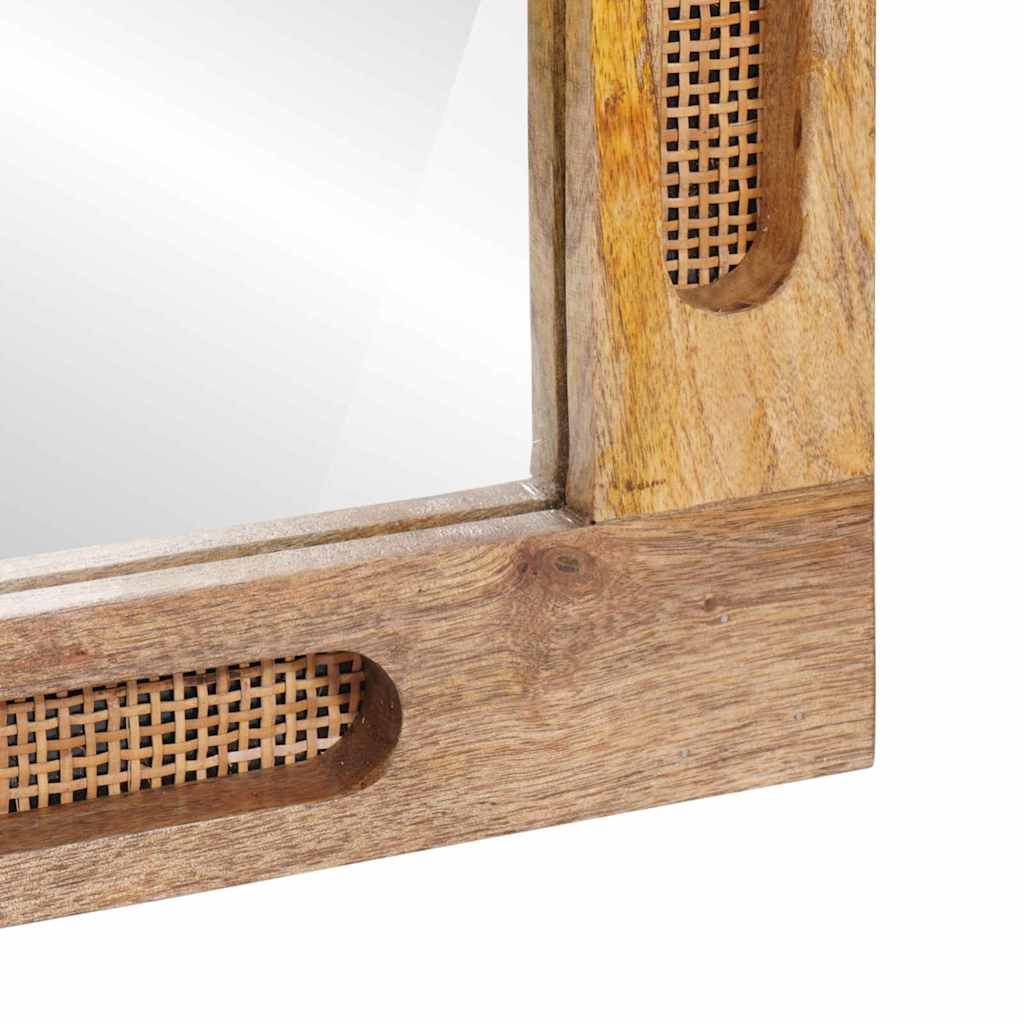 Specchio da bagno con specchio Marrone 50 x 2,5 x 70 cm | homemem39