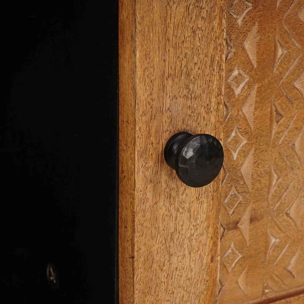 Tavolino da salotto con porta Marrone Chiaro 80 x 50 x 40 cm | homemem39